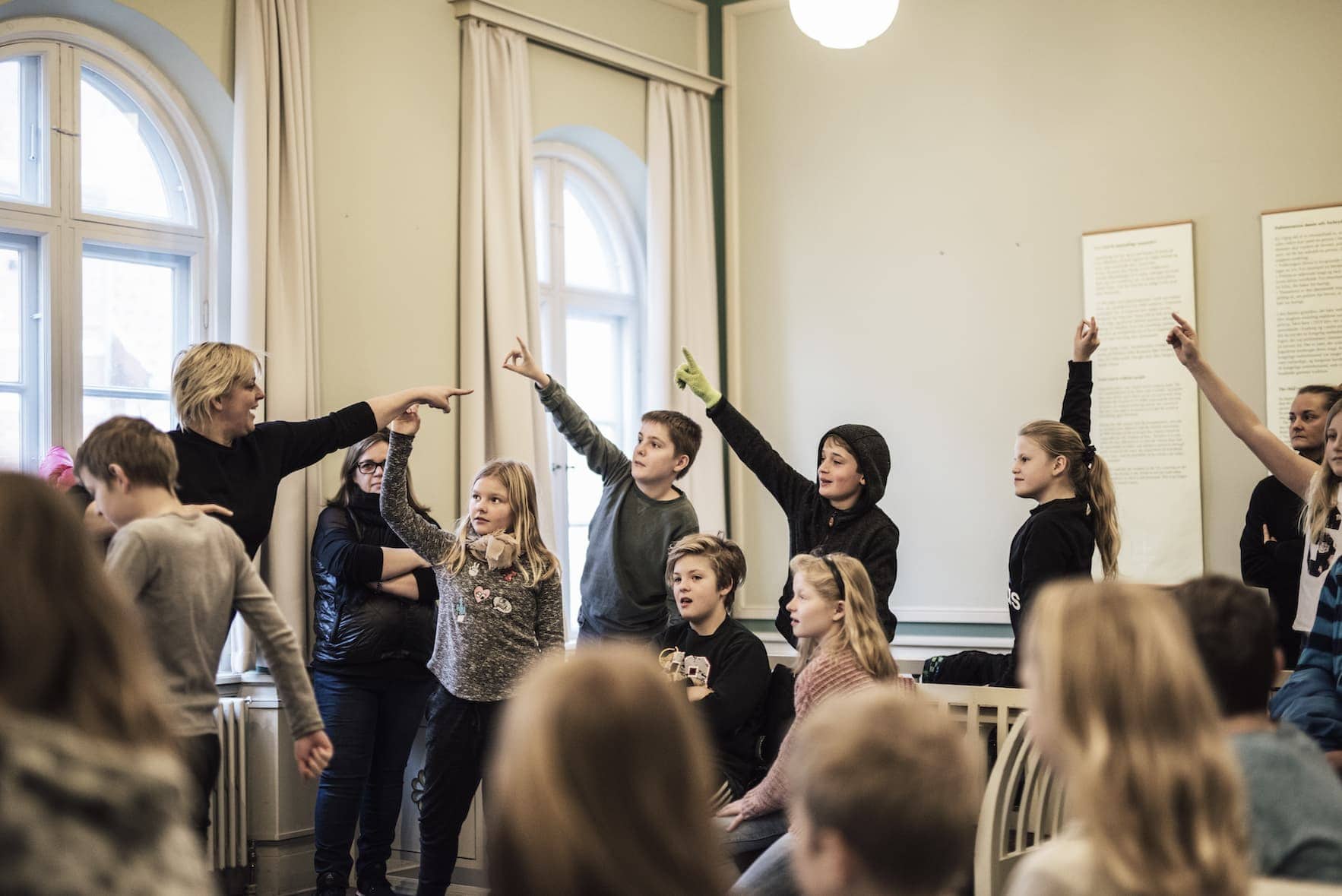 Kunst i børnehøjde
