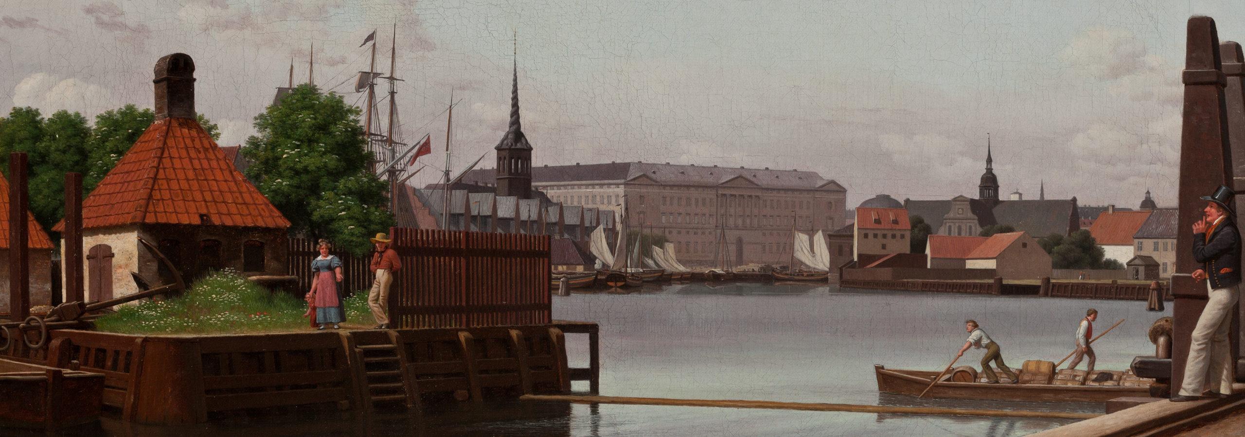 Hjemme og Ude: Maler- og tegnekunst fra den faste samling, ca. 1800-1880
